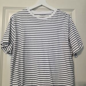 Abercrombie & Fitch Classic Striped Short Sleeve Tee